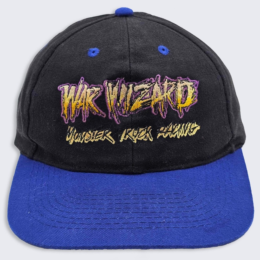 War Wizard Vintage 90s Monster Truck Rock Racing Hat
